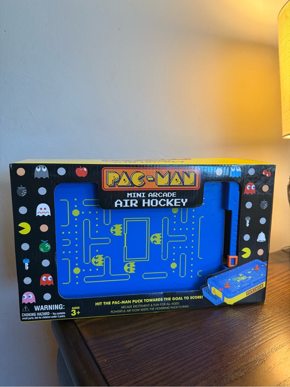 Mini Arcade Air Hockey Table - Blue